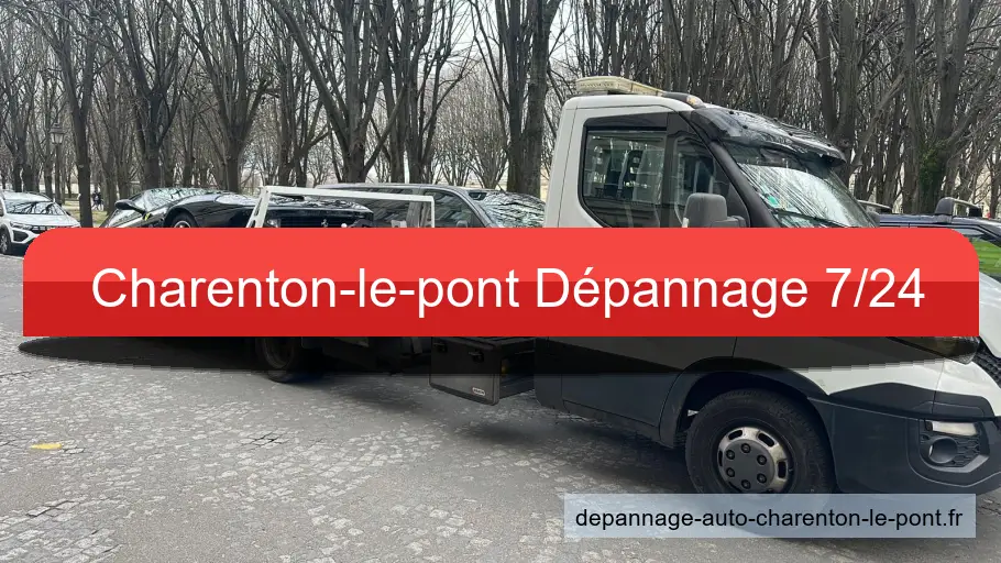 Dépannage et remorquage à Charenton-le-pont